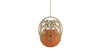Virasat Single Seater Hanging Swing Without Stand For Balcony, Garden Swing (Honey)-VIRASAT FURNITURE & FURNISHING