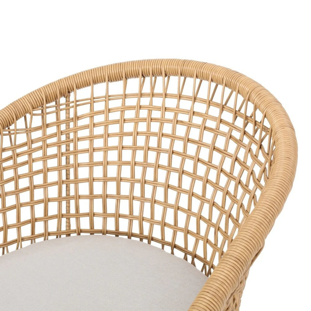 VIRASAT FURNITURE 3 Piece Garden Outdoor Rope Patio Set