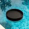 Virasat Luxury Floating Serving Tray For Swimming Pool - Brown ( Round)-VIRASAT FURNITURE & FURNISHING
