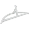 Virasat Single Seater Hanging Swing With Stand For Balcony, Garden Swing (White)-VIRASAT FURNITURE & FURNISHING