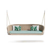 Virasat Three Seater Hanging Swing Without Stand For Balcony, Garden Swing (Cream)-VIRASAT FURNITURE & FURNISHING