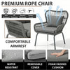 Intra Outdoor Patio Seating Set 2 Chairs and 1 Table Set