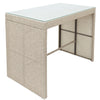Virasat Outdoor Bar Sets 4 Chairs and 1 Table Patio Bar Set (Cream)-VIRASAT FURNITURE & FURNISHING