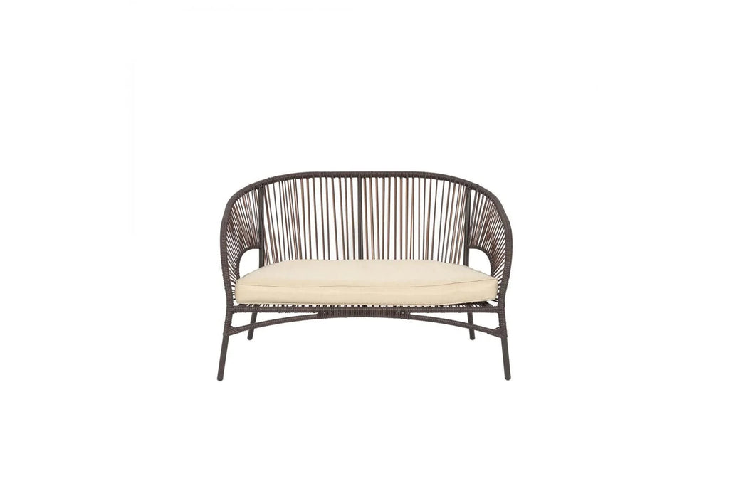 Virasat Outdoor Sofa Set 2 Seater, 2 Single Seater and 1 Center Table Set (Brown)-VIRASAT FURNITURE & FURNISHING