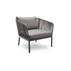 Virasat Outdoor Garden Balcony Sofa Set 2 Seater, 2 Single Seater 1 Center Table Set (Dark Grey)-VIRASAT FURNITURE & FURNISHING