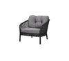 VIRASAT FURNITURE OUTDOOR ROPE SOFA SET 6-SEATER WITH SIDE & CENTER TABLE (GREY) - BRAIDED GARDEN & BALCONY SET