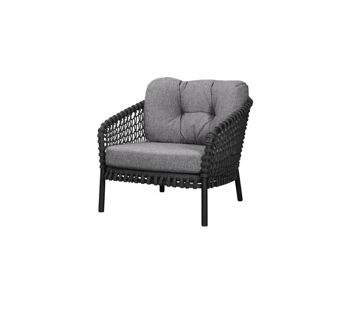 VIRASAT FURNITURE OUTDOOR ROPE SOFA SET 6-SEATER WITH SIDE & CENTER TABLE (GREY) - BRAIDED GARDEN & BALCONY SET
