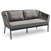 Virasat Outdoor Garden Balcony Sofa Set 2 Seater, 2 Single Seater 1 Center Table Set (Dark Grey)-VIRASAT FURNITURE & FURNISHING
