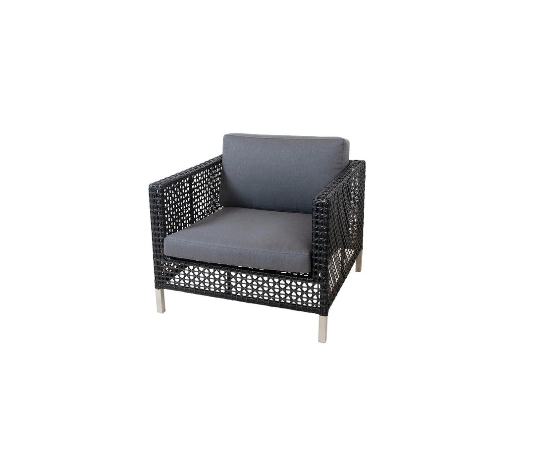 Virasat Stepan Outdoor Garden Balcony Sofa Set 2 Seater, 2 Single seater Set (Dark Grey)