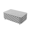Virasat Outdoor Garden Balcony Sofa Set 2 Seater, 2 Single seater and 1 Center Table Set, Braid & Rope (Grey)-VIRASAT FURNITURE & FURNISHING