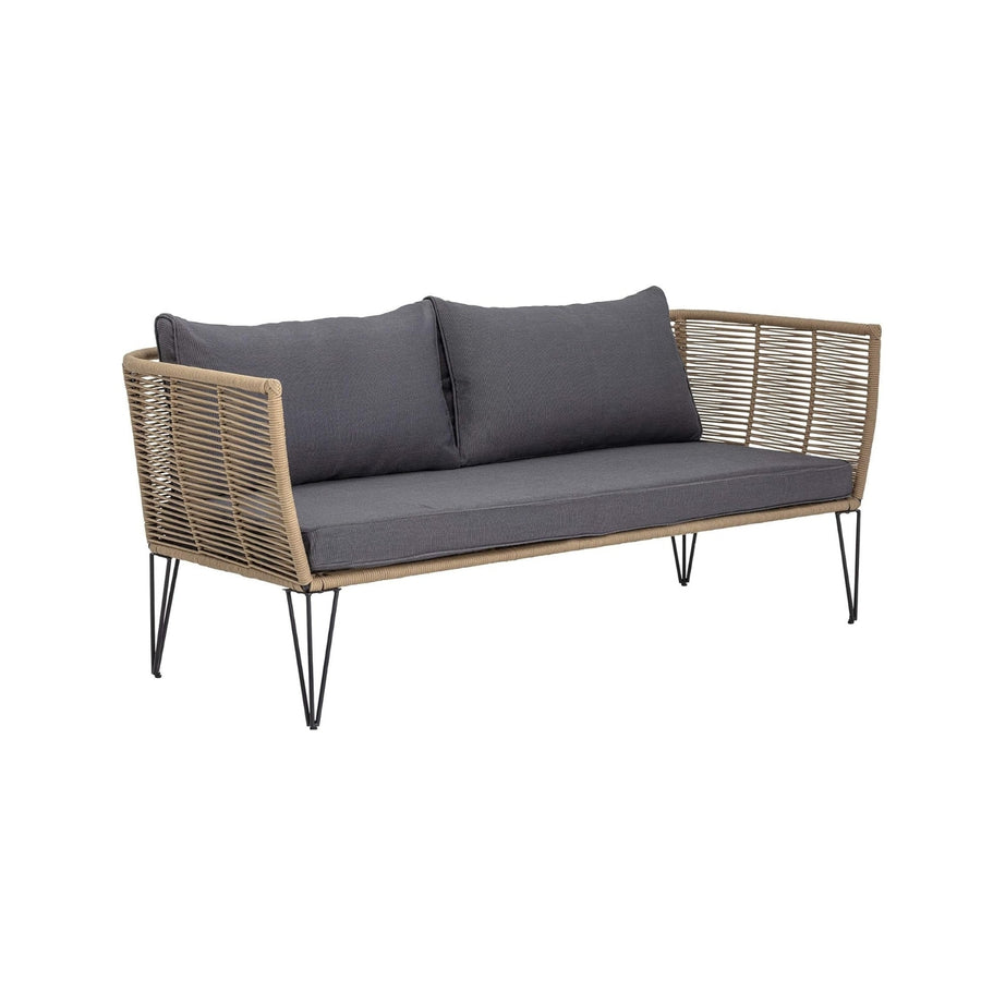 VIRASAT FURNITURE 2 SEATER PIECE OUTDOOR ROPE LOVESEAT SOFA