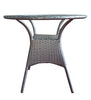 Virasat Outdoor Patio Seating Set 4 Chairs and 1 Table Set (Silver)-VIRASAT FURNITURE & FURNISHING