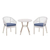 VIRASAT FURNITURE 3-Piece Outdoor Rattan Wicker Patio Set