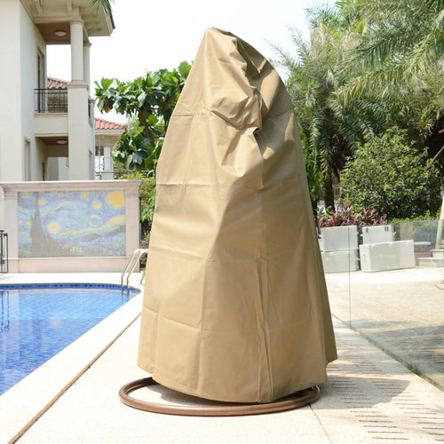 Virasat Single Seater Hanging Swing Cover Waterproof Patio-VIRASAT FURNITURE & FURNISHING