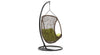 Virasat Single Seater Hanging Swing With Stand For Balcony, Garden Swing (Dark Brown)-VIRASAT FURNITURE & FURNISHING