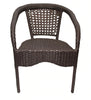 Virasat  Outdoor Patio Seating Set 4 Chairs and 1 Table Set (Brown)-VIRASAT FURNITURE & FURNISHING