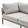 Virasat Outdoor Garden Balcony Sofa Set 3 Seater, 2 Single Seater and 1 Center Table Set Braid & Rope (Beige)-VIRASAT FURNITURE & FURNISHING