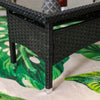 Virasat Outdoor Sofa Set 2 Seater, 2 Single Seater and 1 Center Table Set (Black)-VIRASAT FURNITURE & FURNISHING