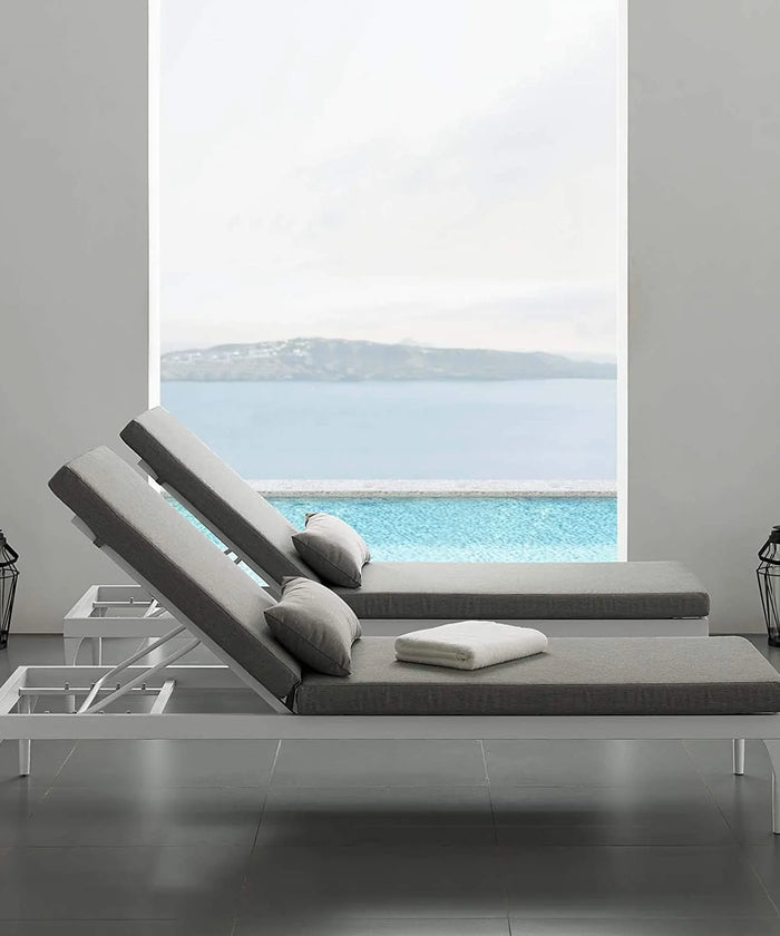 Virasat Outdoor Swimming Poolside Lounger Set of 2-VIRASAT FURNITURE & FURNISHING