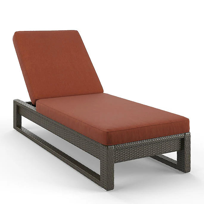 Virasat Outdoor Swimming Poolside Lounger Brown-VIRASAT FURNITURE & FURNISHING