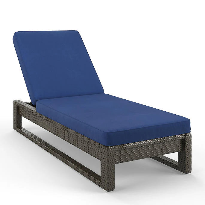 Virasat Outdoor Swimming Poolside Lounger Brown-VIRASAT FURNITURE & FURNISHING