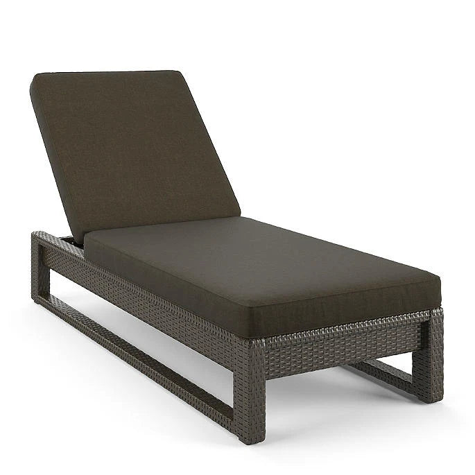 Virasat Outdoor Swimming Poolside Lounger Brown-VIRASAT FURNITURE & FURNISHING