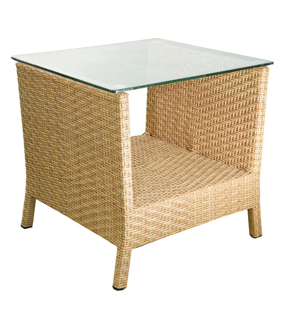 Virasat Outdoor Patio Seating Set 2 Chairs and 1 Table Set (Cream)-VIRASAT FURNITURE & FURNISHING