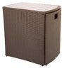 Virasat Outdoor Patio Seating Set 2 Chairs and 1 Table Set (Brown)-VIRASAT FURNITURE & FURNISHING