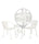Virasat Outdoor Patio Seating Set 2 Chairs and 1 Table Set (White)-VIRASAT FURNITURE & FURNISHING