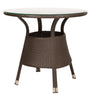 Virasat Outdoor Patio Seating Set 2 Chairs and 1 Table Set (Brown)-VIRASAT FURNITURE & FURNISHING