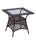 Virasat Outdoor Patio Seating Set 4 Chairs and 1 Table Set (Dark Brown)-VIRASAT FURNITURE & FURNISHING