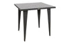 Virasat Outdoor Patio Seating Set 4 Chairs and 1 Table Set (Black)-VIRASAT FURNITURE & FURNISHING