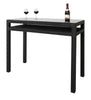 Virasat Outdoor Patio Bar Sets 2 Chairs and 1 Table Black-VIRASAT FURNITURE & FURNISHING