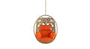 Virasat Single Seater Hanging Swing Without Stand For Balcony, Garden Swing (Honey)-VIRASAT FURNITURE & FURNISHING