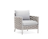 Virasat Outdoor Garden Balcony Sofa Set 2 Seater, 2 Single Seater and 1 Center Table Set, Braid & Rope(White + Cream)-VIRASAT FURNITURE & FURNISHING
