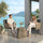 VIRASAT FURNITURE ODILA OUTDOOR PATIO SEATING SET 2 CHAIRS AND 1 TABLE SET (GREY+BROWN) BRAIDED & ROPE