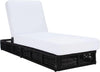 Virasat Outdoor Swimming Poolside Lounger (Black) Braided & Rope-VIRASAT FURNITURE & FURNISHING