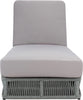 Virasat Outdoor Swimming Poolside Lounger (Grey) Braided & Rope-VIRASAT FURNITURE & FURNISHING