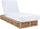 Virasat Outdoor Swimming Poolside Lounger (Tan) Braided & Rope-VIRASAT FURNITURE & FURNISHING