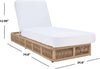 Virasat Outdoor Swimming Poolside Lounger (Tan) Braided & Rope-VIRASAT FURNITURE & FURNISHING