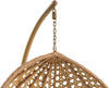 Virasat Single Seater Hanging Swing With Stand For Balcony, Garden-VIRASAT FURNITURE & FURNISHING
