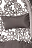 Virasat Single Seater Hanging Swing With Stand For Balcony , Garden (Brown) Braided & Rope-VIRASAT FURNITURE & FURNISHING