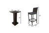 Virasat Outdoor Patio Bar Set, 4 Chairs and 1 Table For Balcony (White)-VIRASAT FURNITURE & FURNISHING