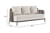 Virasat Outdoor Garden Balcony Sofa Set 3 Seater, 2 Single Seater and 1 Center Table Set (Brown)-VIRASAT FURNITURE & FURNISHING