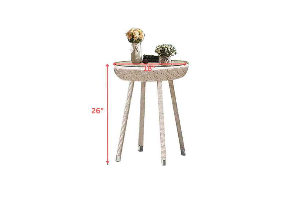 Virasat Outdoor Patio Seating Set 2 Chairs and 1 Table Set-VIRASAT FURNITURE & FURNISHING