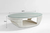 Virasat Outdoor Patio Seating Set 4 Single Seater and 1 Table Set (White + Green)-VIRASAT FURNITURE & FURNISHING