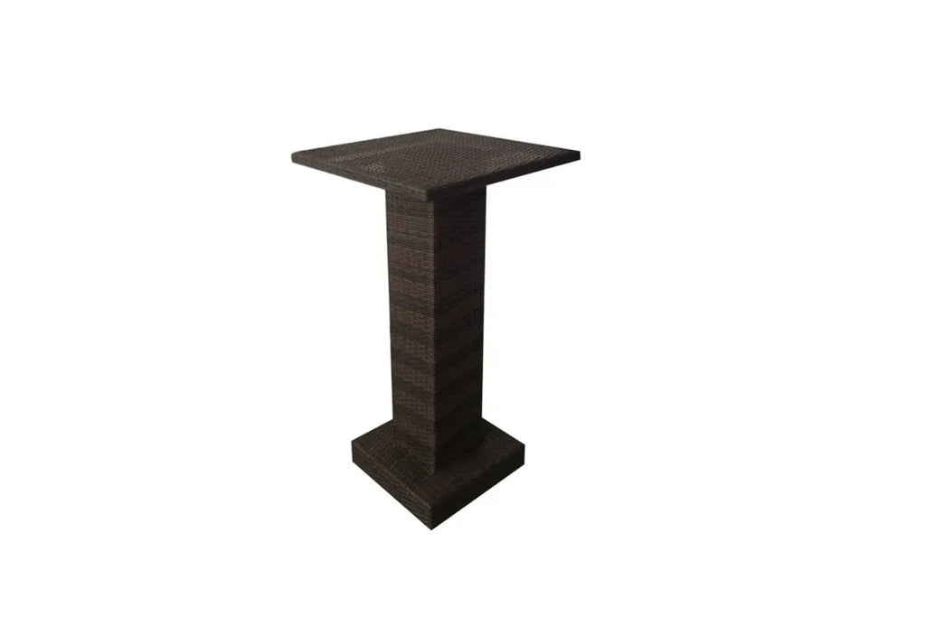 Virasat Outdoor Patio Bar Set, 4 Chairs and 1 Table For Balcony (Brown)-VIRASAT FURNITURE & FURNISHING