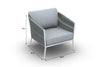 Virasat Outdoor Garden Balcony Sofa Set 2 Seater and 2 Single Seater With 2 Center Table and 1 Side Table Set, Braid & Rope (White + Grey)-VIRASAT FURNITURE & FURNISHING