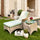 Virasat Outdoor Swimming Poolside Lounger Cream-VIRASAT FURNITURE & FURNISHING