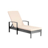 Virasat Outdoor Swimming Poolside Lounger Black-VIRASAT FURNITURE & FURNISHING